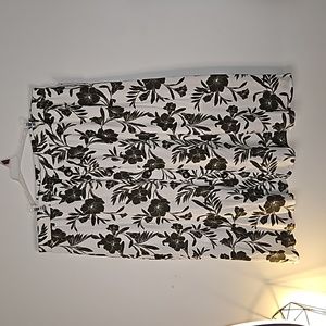 APT 9 Long Green Floral Maxi Skirt Size XXL